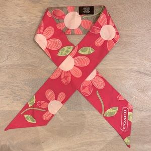 COPY - Vintage Coach Silk Floral Scarf/Headband/Sash